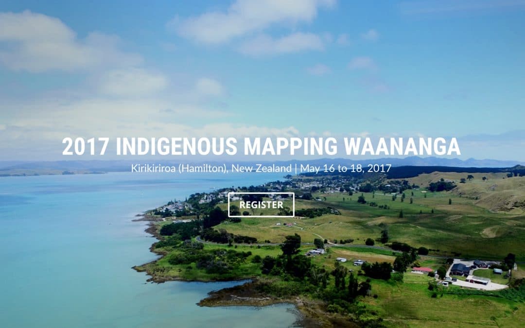 2017 Indigenous Mapping Waananga